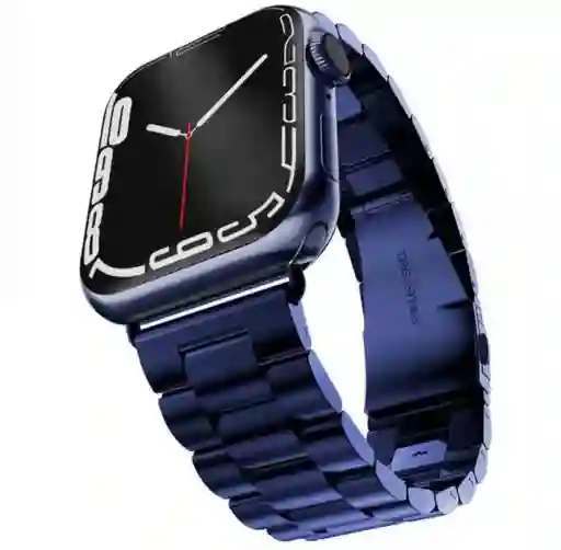 Pulso Apple Watch Metálico Azul Oscuro
