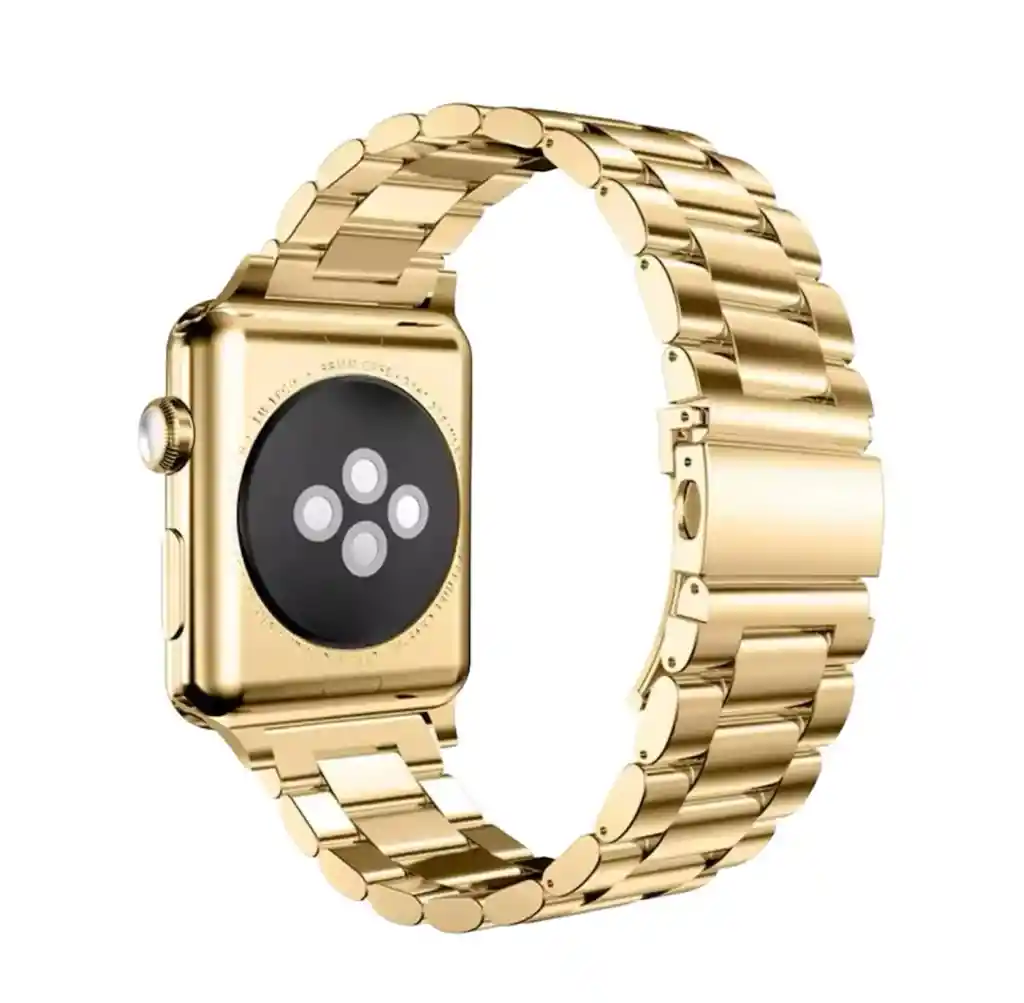 Pulso Apple Watch Metálico Dorado