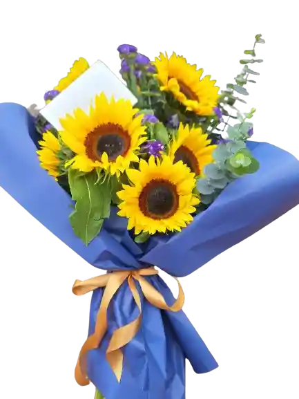 Bouquet De Girasoles X8