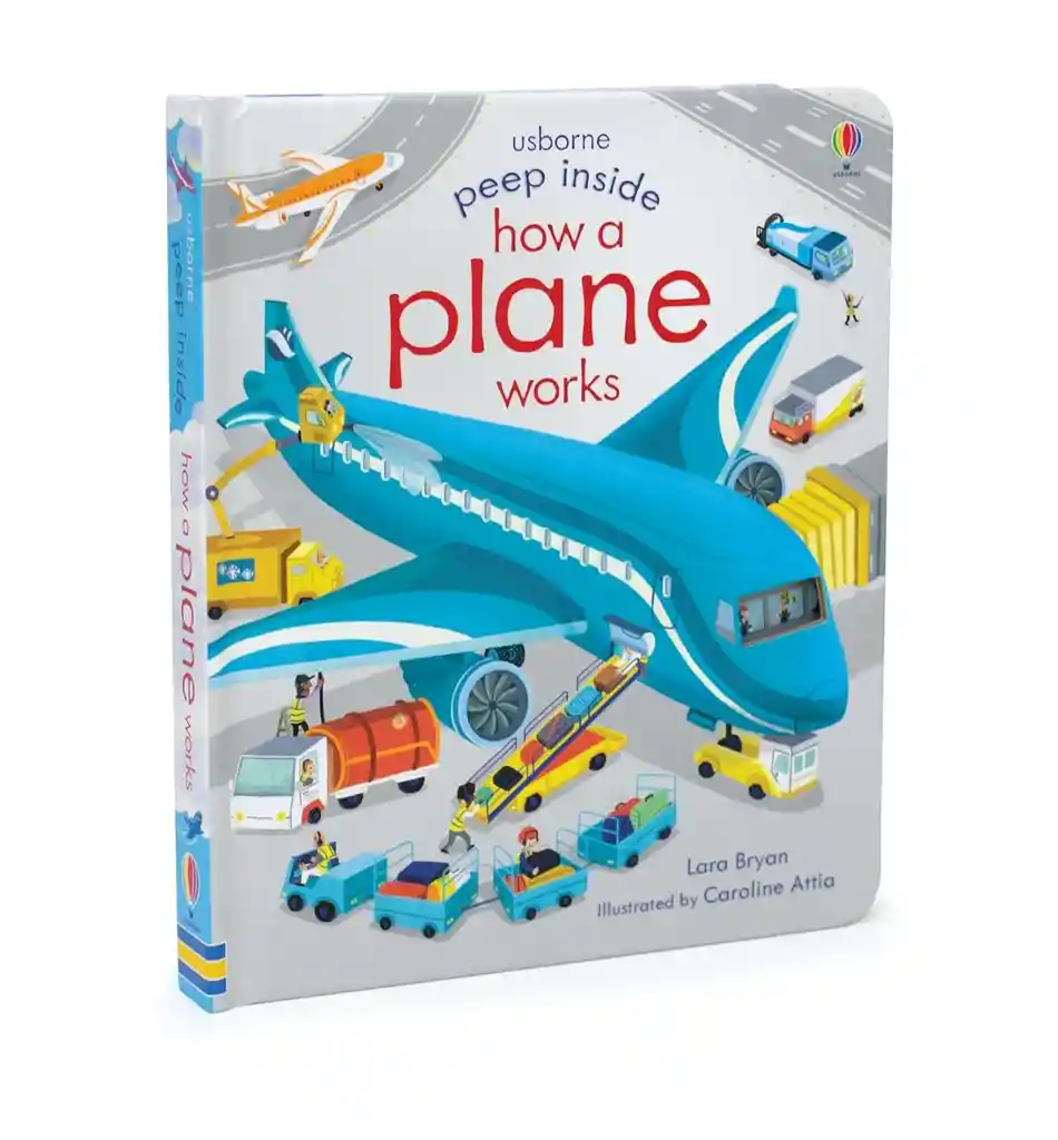 Libro Interactivo Todo Sobre Aviones En Ingles Para Niños