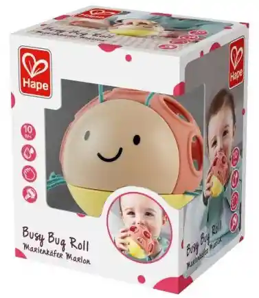 Juego Sonajero Interactivo Busy Bug Roll Para Bebés