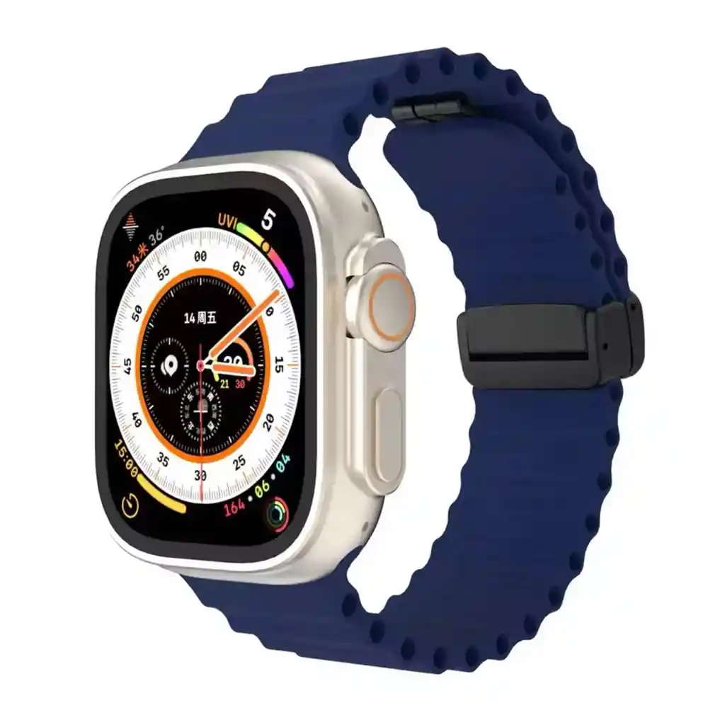 Pulso Apple Watch Ocean Magnetic Azul