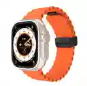 Pulso Apple Watch Ocean Magnetic Naranja