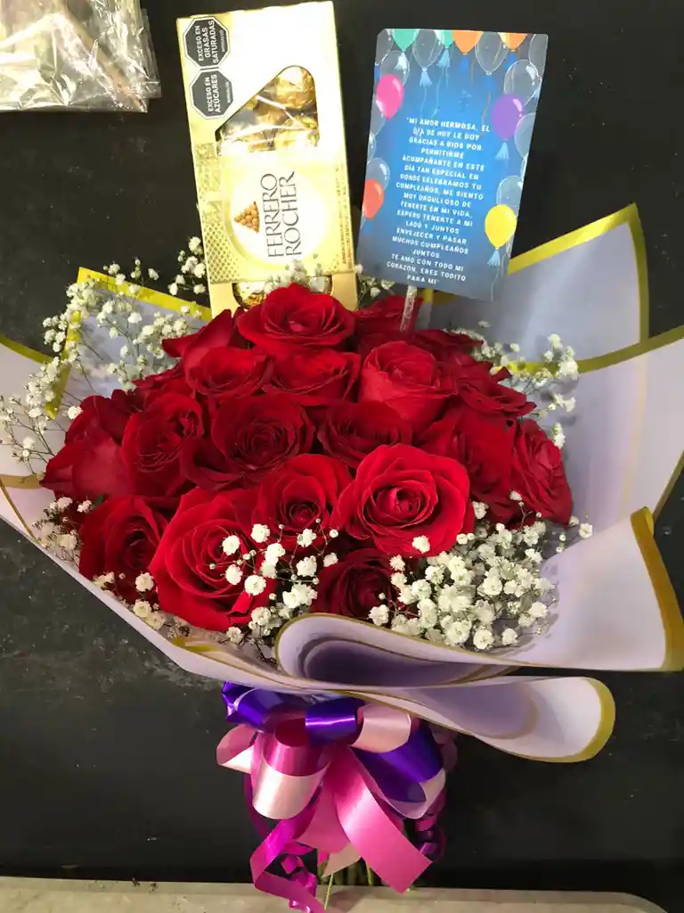 Buquet Buchon 30rosas