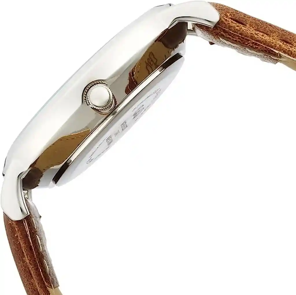 Reloj Qq Qyq Q979j301y Casual Cuero Mujer Dama + Estuche
