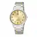 Reloj Qq Qyq Q946j403y Casual Acero Hombre + Estuche