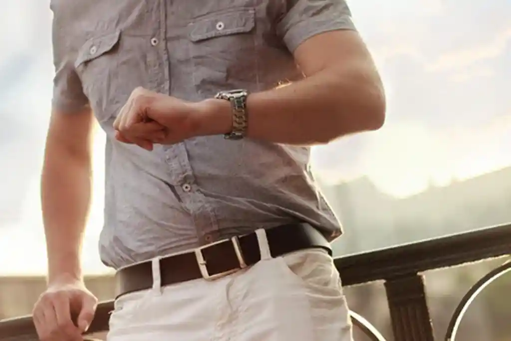 Reloj Qq Qyq Q946j403y Casual Acero Hombre + Estuche
