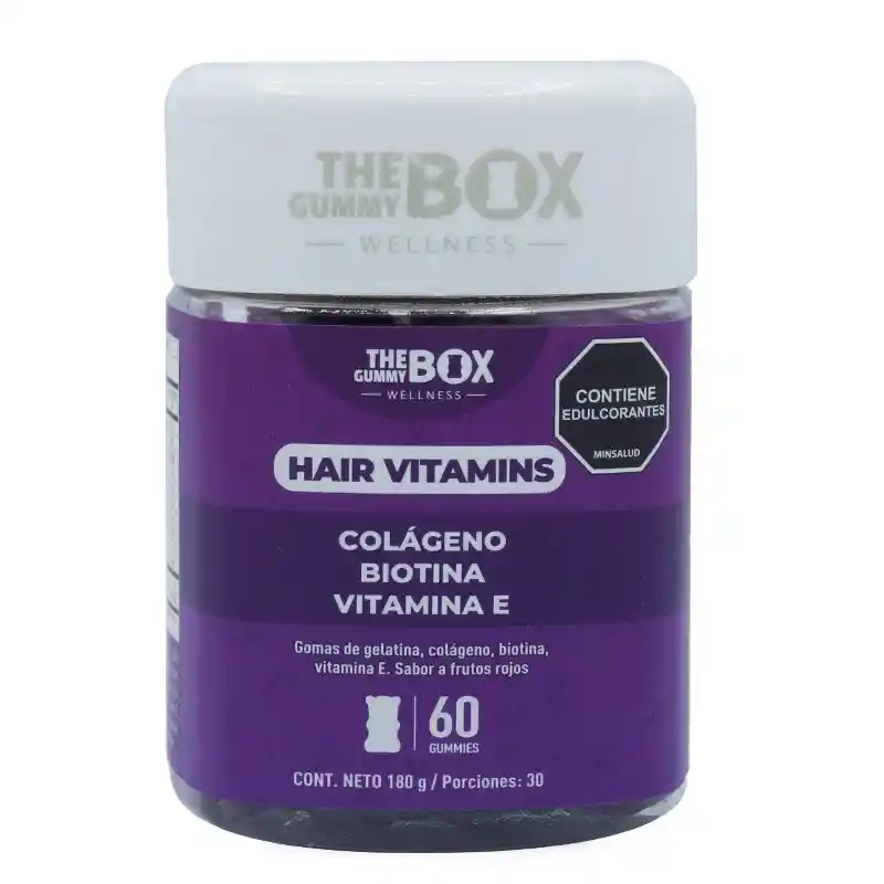 Hair Vitamins X 60 Gomas The Gummy Box