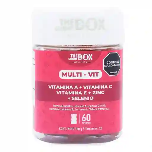 Multi-vit X 60 Gomas The Gummy Box