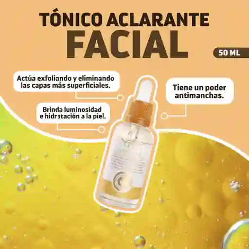 Tónico Aclarante Facial 50ml