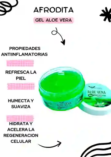 Afrodita Gel De Aloe Vera