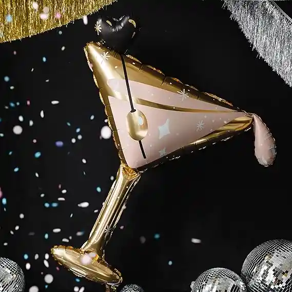 Globo De Martini Metalizado Para Decoraciones