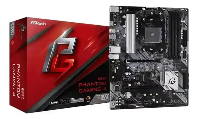 Tarjeta De Video Asrock B550 Phantom Gaming 4ac