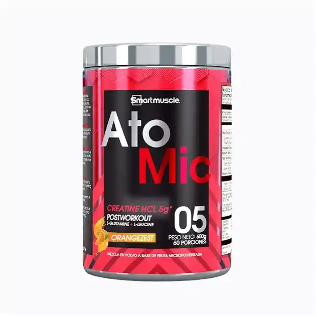 Creatina Atomic 60 Servicios Sabor Blueaspberry