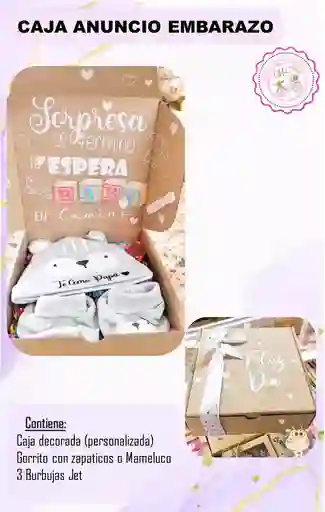 Caja Anuncio Embarazo