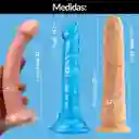 X2 Dildo Realista + Dildo Curvo Adherente + Arnes Doble