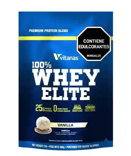 Proteina Whey Elite 2lb Vainilla