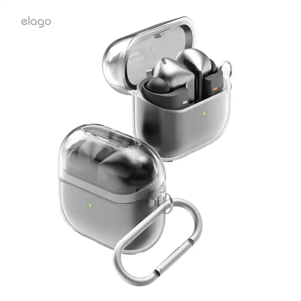 Elago Estuche Para Galaxy Buds 3 / Buds 3 Pro Con Arnes En Clear