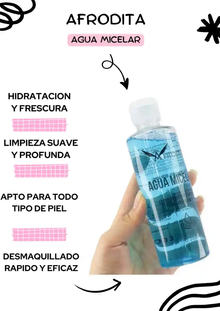 Afrodita Agua Micelar