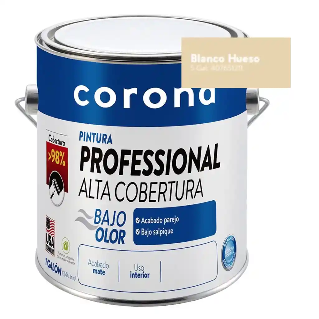 Pintura Professional Alta Cobertura Blanco Hueso
