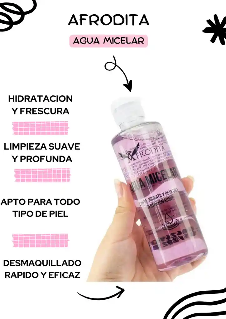 Afrodita Agua Micelar