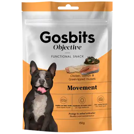 Snack Gosbits Dog Objective Movement 150gr