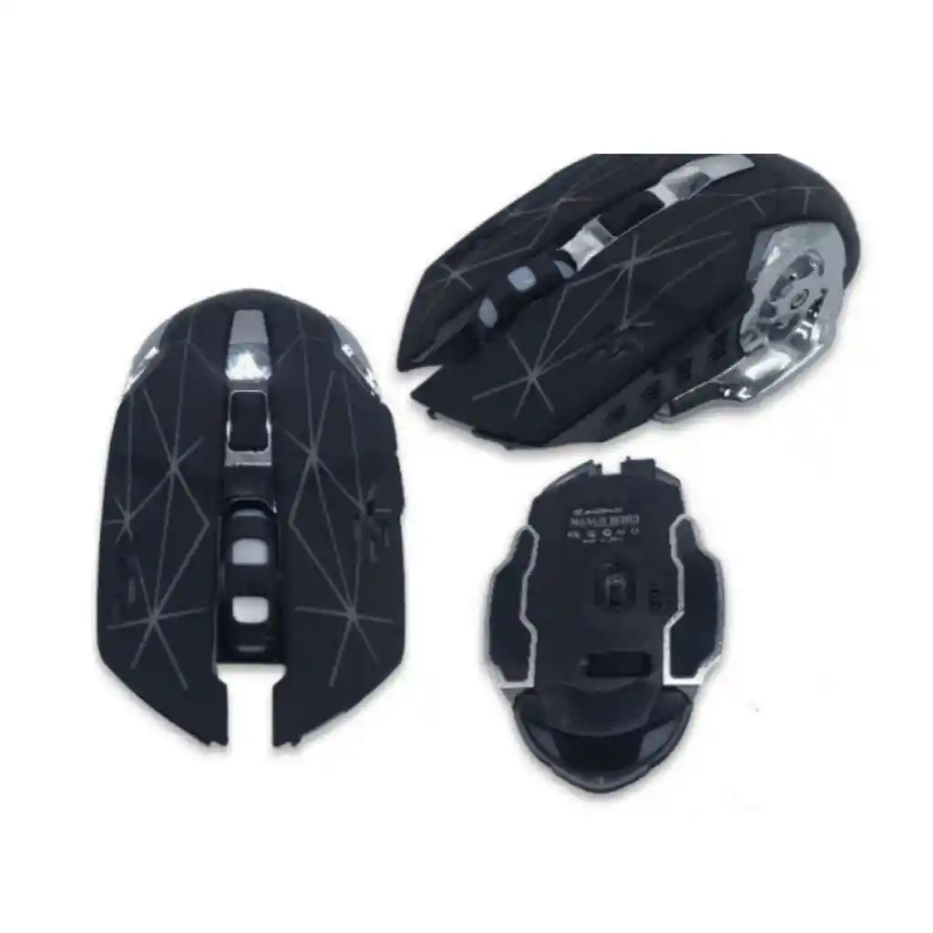 Raton Mouse Gamer Recargable 7 Dias Carga Retroiluminado Jertech Nasus W200