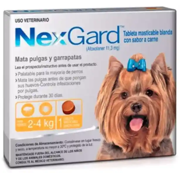 Nexgard Antipulgas Para Perros 2-4kg