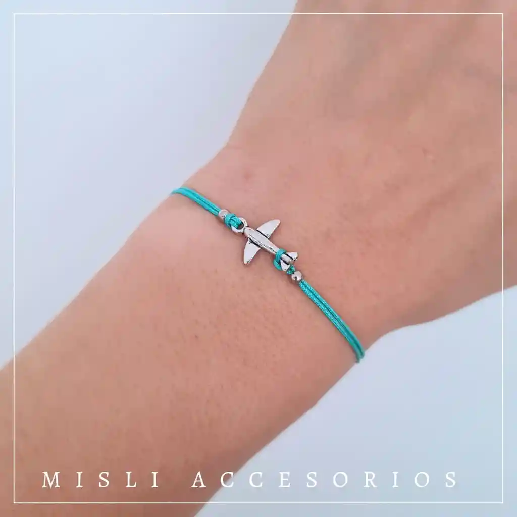 Set Pulseras Avión Para Compartir