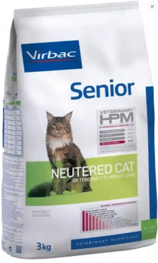 Virbac Cat Senior Neutered X 3 Kg