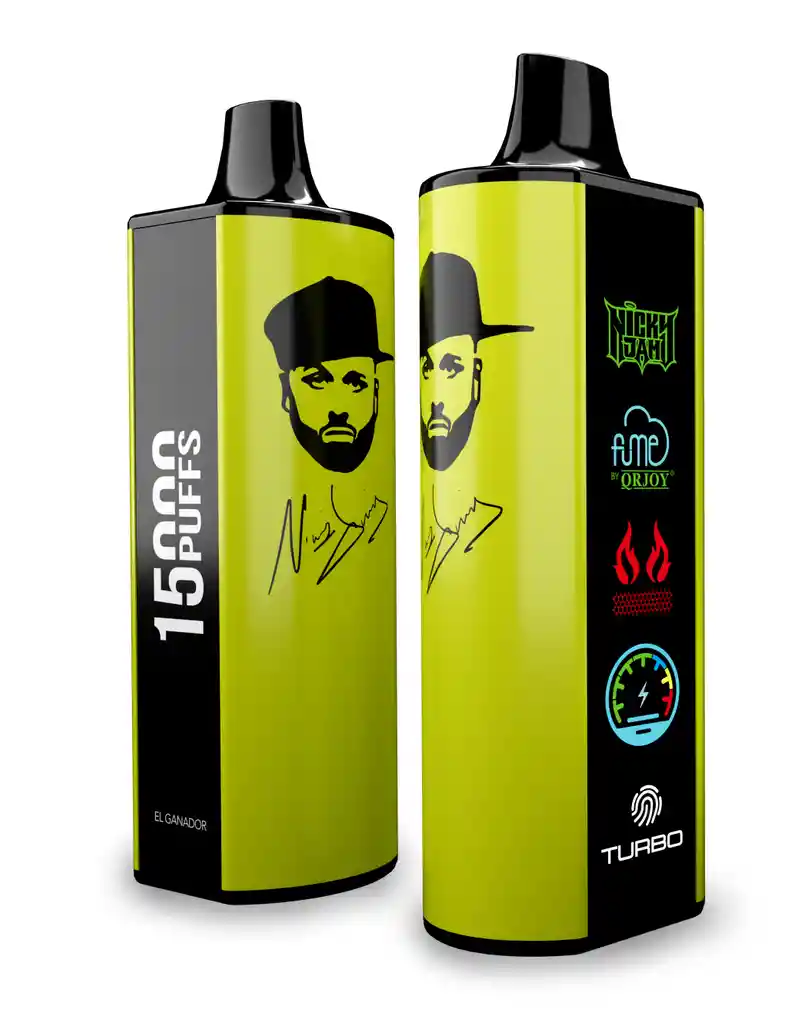 Nicky Jam 15.000 Pffs Mango Kiwi