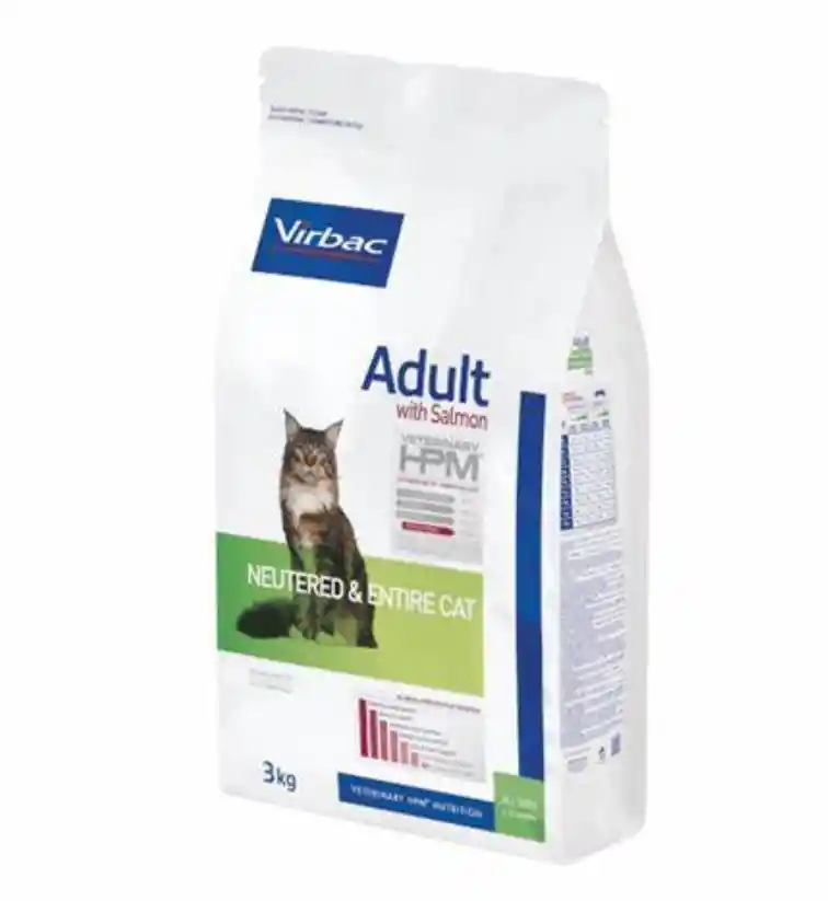 Virbac Cat Adulto Salmon Ne X 3 Kg