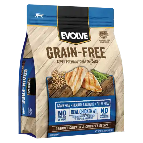 Evolve Grain Free Gatos - Pollo (4.98kg)