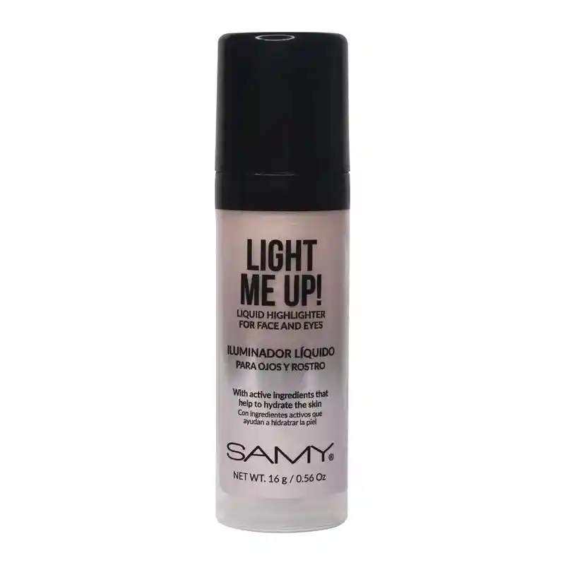 Iluminador Liquido Para Ojos Y Rostro Samy X 16g - 02 Champagne Rose