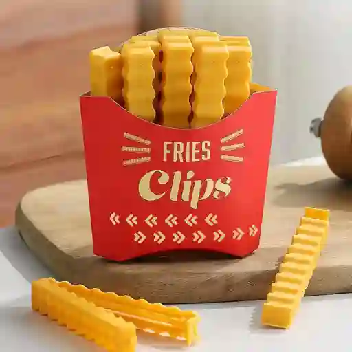 Clips O Ganchos Para Sellar Bolsas Papas Fritas X12 Uds.