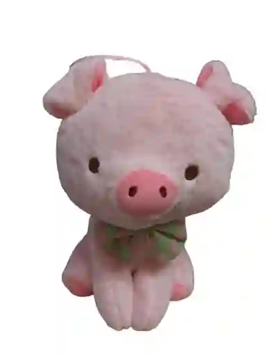 Peluche Cerdito Rosado Con Corbatin