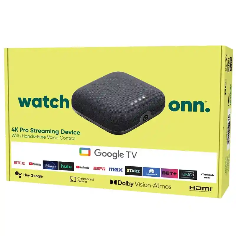 Watch Onn 4k Pro Google Tv Con Voz