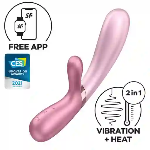 Satisfyer Hot Lover Con App Vibrador Doble Estimulación Térmico