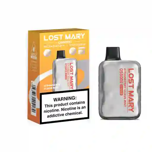 Lost Mary 5.000 Pffs Strawberry Guava Mint