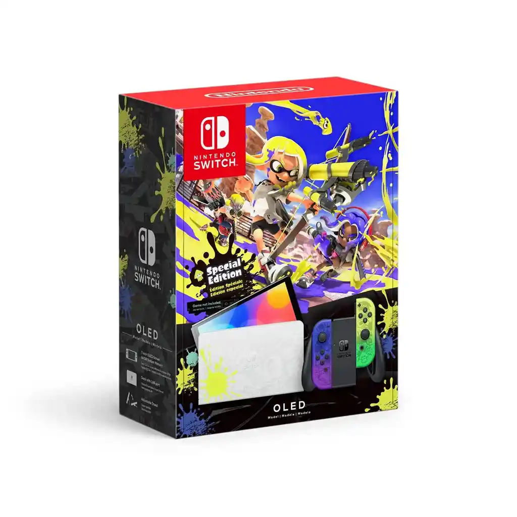 Consola Nintendo Switch Oled Splatoon 3 Edition