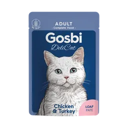 Pouch Delicat Adult Chicken Turkey Loaf 70gr