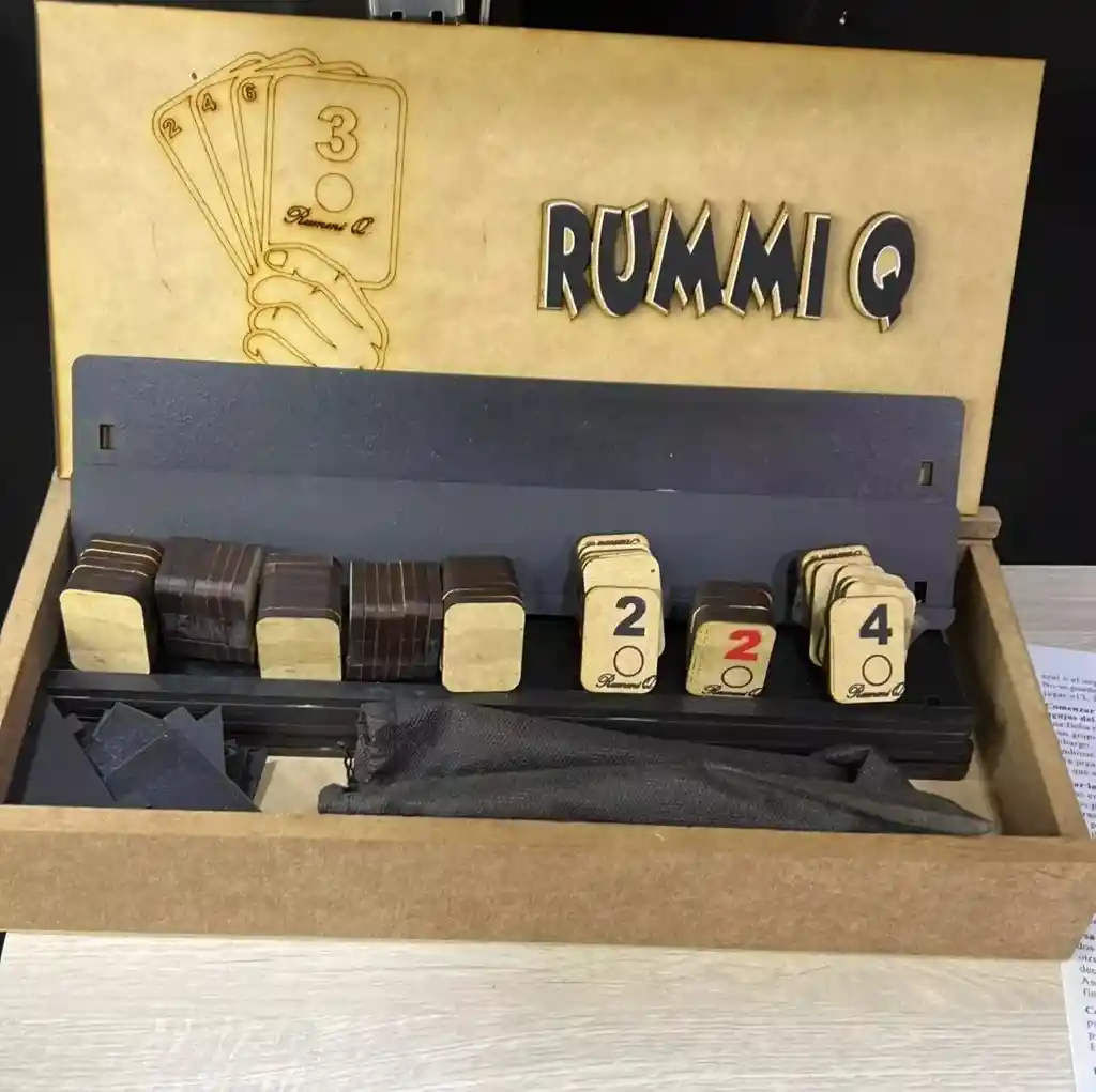 Juego De Mesa Rummi Q Classic El Rummy Estrategia Madera