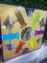Parqués Magnético Plegable Doble Cara 6 Y 4 Puestos45x45
