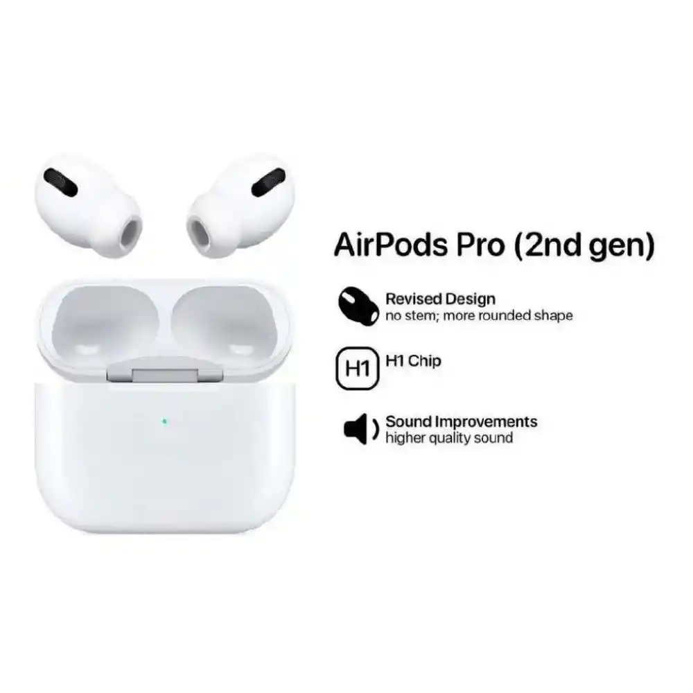 Airpods Pro 2 Generacion Audifonos Inalambricos Control De Volumen Tactil