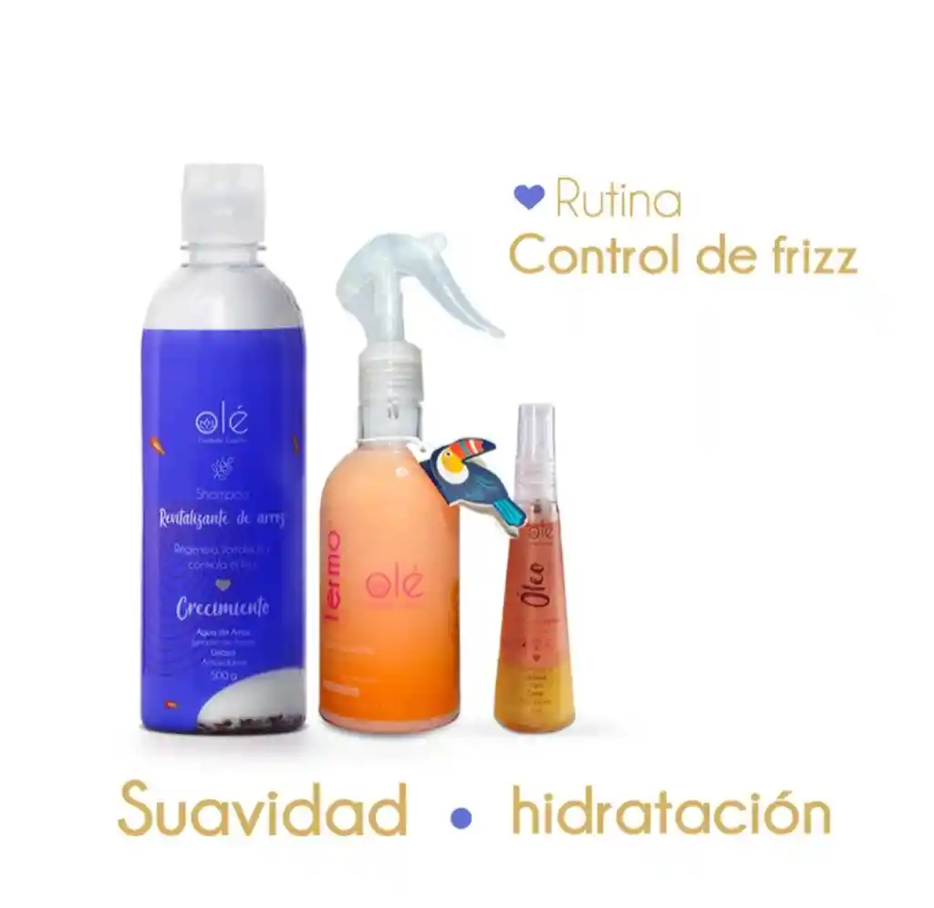 Ole Cuidado Capilar Rutina Capilar Control De Frizz