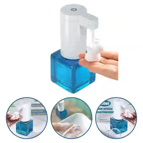 Dispensador De Jabón En Espuma Sensor Recargable