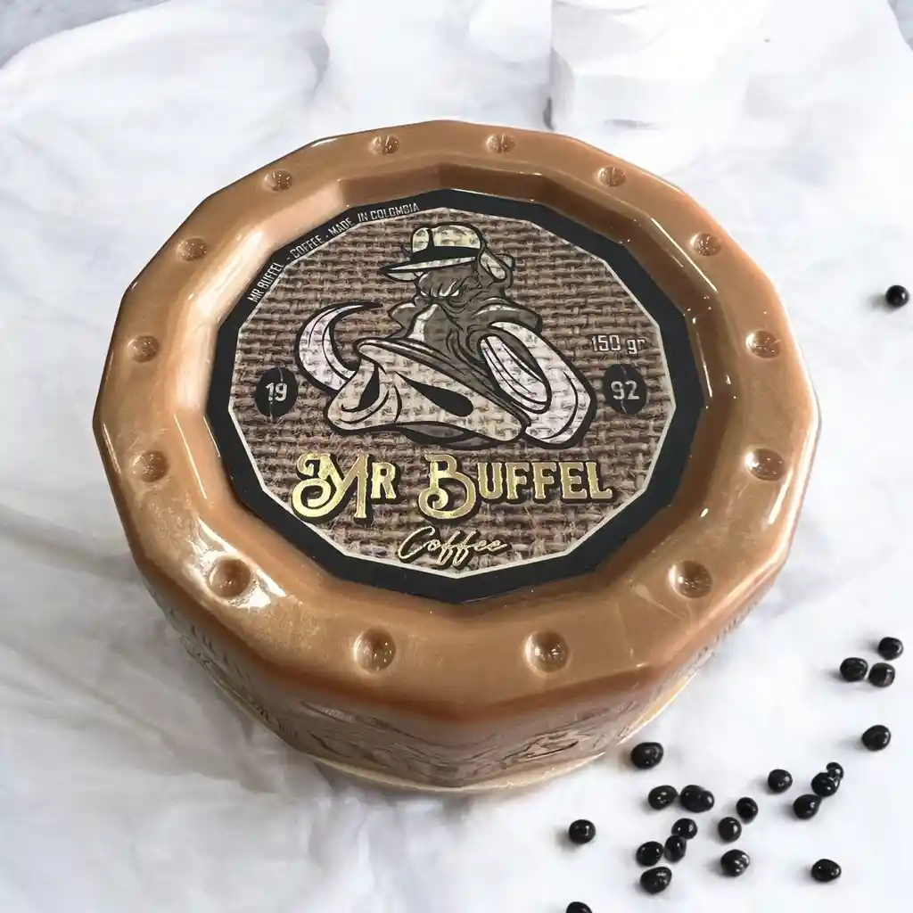 Cera Moldeadora Para Cabello Mr. Buffel Café