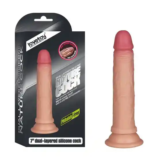 7' Dual Layered Platinum Silicone Flesh