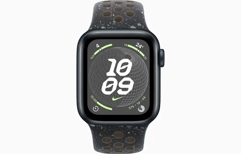 Apple Watch Se 2da Gen Gps 40mm Aluminio Media Noche Sport Band Nike S/m