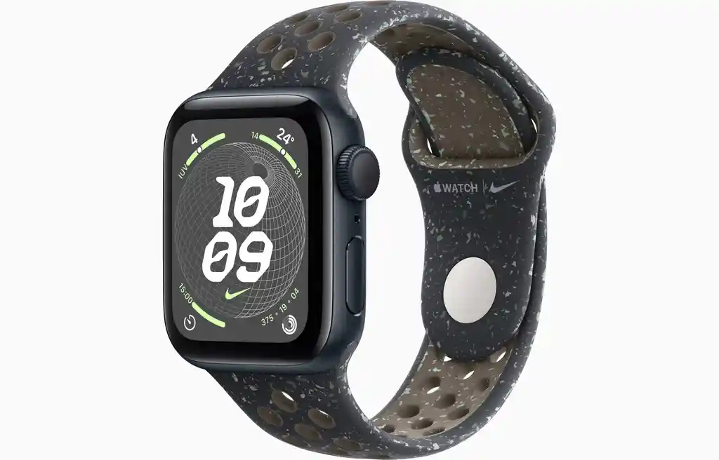 Apple Watch Se 2da Gen Gps 40mm Aluminio Media Noche Sport Band Nike S/m